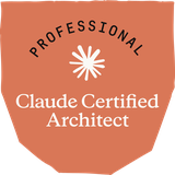 Claude Certified Architect Professional badge